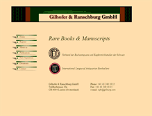 Tablet Screenshot of gilburg.com